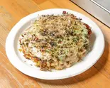 カレーチーズもち豚（たこ焼き・お好み焼き す～さん）
