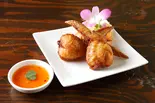 38. ピーカイ・ヤッサイ(手羽先の具入り包み揚げ:3本入り)（タイ国料理マニータイ）