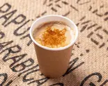 ホットカフェラテ Hot Cafe Latte（豆熊 国領焙煎所）