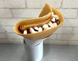 黒蜜きな粉ホイップ Black honey Soybean flour whip（タカハシクレープ）
