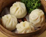 ショーロンポウ(4個) Chinese Steamed Bun (4 Pieces)（中崋苑）
