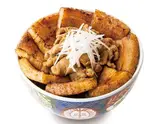 豚バラMIX丼〈大盛〉Mixed Pork Bowl Large（元祖豚丼屋TONTON旗の台店）