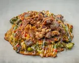 スジネギ焼 Beef Tendon ＆ Green Onion Okonomiyaki（お好みハウス ドンドン）