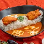 ダブルカレーセット Double Curry Set（ナマステ ガネーシャ マハル 三宮店）