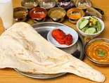 【定番】Aセット(チキンカレー/ナン/チキンティッカ/サラダ/ドリンク)（カレーマサラ）