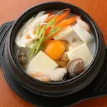 塩純豆腐チゲ(韓国惣菜3品、ご飯大盛り無料)（韓国家庭料理ジャンモ 聖蹟桜ヶ丘店）