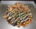 牛すじネギこんにゃくお好み焼 Beef Sinew Green Onion Konjac Okonamiyaki（ごっつい 下高井戸店）