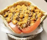 ビーフケバブサンドBeef kebab sand（スターケバブインドカレーハラル専門店）