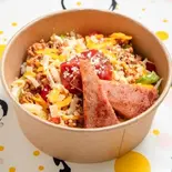 スパムメガタコライスOriginal Taco-rice with grilled spam.(300g)(しまんちゅパーラーのタコライス 本店)