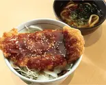 ソースかつ丼(100g)ミニうどん付（とんかつの和吉 岡山駅前店）