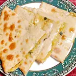 TANDOORI ALOO PARATHA / タンドリーアルパラタ（ハビビハラルレストラン）