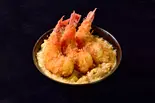 王道かつ丼 エビフライ3本（いきなり！かつ丼 笹塚店）