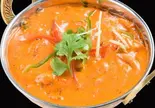 海老バターマサラカレー Prawn butter masala curry（INDIAN RESTAURANT SAINO）