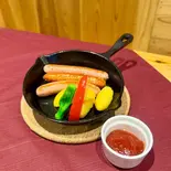 マルニハム直送ソーセージ3種盛り（ジビエと創作料理×日本酒 天晴れ横浜店）