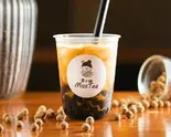 タピオカ沖縄黒糖ミルクティー(ブラックティー) Tapioca Okinawan Brown Sugar Milk Tea (Black Tea)（台湾スイーツ MISS TEA 茶小姐 神戸本店）