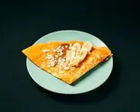ホットヌテラバナナアーモンド（CREPE FACTORY ikkkkyu）