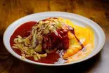 デミグラスチーズオムライス Demi-glace  Cheese Omelette Rice（【カラダが喜ぶオムライスCafe】Egg House～出屋敷店～）