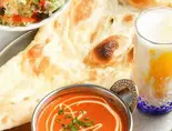 バターチキンセット/Butter chicken set（ファミリーガーデンネパール）