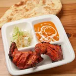 タンドリー＆カレーライスセットTandoori and Curry Rice Set（美味しい本場のインドカレーBOMBAY CAFE ＆ BAR）