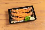 夢のエビフライ重【menu限定】（魚串さくらさく 人形町店）