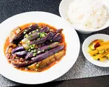 麻婆ナス ライスセット（麻辣王豆腐）