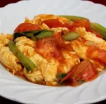 玉子とトマトの塩炒め（満福楼 東村山店）