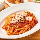 魚介のアラビアータ（生牡蠣と牡蠣料理専門店オイスターズ）