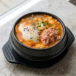 ツナスンドゥブ(ライス付き) Tuna Sundubu (With Rice)（韓国料理ハンウリ）
