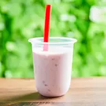 いちごの濃厚ヨーグルトジュース（スイーツカフェ ニューヨーク 神楽坂）