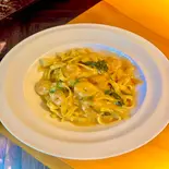 【選べるパスタ】海老の濃厚アメリケーヌクリームソース（【本格イタリアンと石釜PIZZAのお店】Le quattro stagioni）
