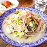 白ちゃんぽん 明太ごはんセット(じげもんちゃんぽん堺東店)