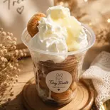 ミルクパフェ（自家製ベビーカステラとアサイーボウルの店 Tiny Treats ●ひとくちの幸せ●）