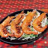 タンドリープラウン(4P) Tandoori Prawn (4P)(インド・ネパール料理 さくら)