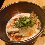 肉増量中!ごちそう豚汁豆乳坦々風 にゅうめん(Bar Jam)