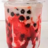 ストロベリータピオカミルク Strawberry tapioca milk 500ml（DONER KEBAB）