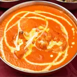 バターチキンカレーナンセット Butter Chiken Curry Nanset(ハラル料理 大阪ハラルムガル 本町店)