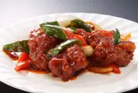 鶏肉の四川風ピリ辛炒め(栄福記)