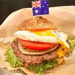 Brisbane エッグバーガー（跳ね馬）