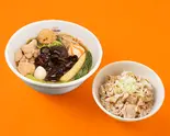 バラエティセット+豚しゃぶ丼（芳香麻辣湯 横浜西口店）