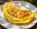 卵6個分の幸せが詰まった極厚ふわふわ塩オムレツ チーズ追加で劇的に美味しくなります(チーズリゾット草堂)