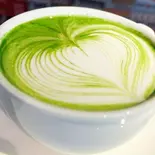 抹茶ラテ(ホット)（WANICAFE）
