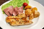 ローズマリーローストチキン＆ローストビーフ/Rosemary Roast Chicken ＆ Roast Beef（シュラスコハウスビリー 新横浜北口店）