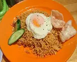 ナシゴレン  fried rice（マレーシア屋台料理 ちりばり 五反田本店）