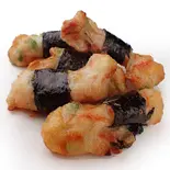 イカの磯辺揚げ(枝豆入)(うなぎ屋 丸千)