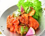 カリフラワーのチリソース炒め Gobi Manchurian（インド料理マハラジャ ボンベイカフェ晴海店）