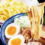 鶏白湯煮干しつけ麺 味玉付き +焼き餃子6個(麺匠 鶏吟本店)