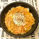 カルボナーラ丼 Carbonara rice bowl（DON！DON！丼！）