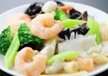 海鮮三種の塩味炒め（三国の宴）