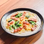 ほうれん草とベーコンクリーム（pasta家 納屋橋colors366店）