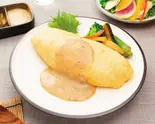 黒トリュフソースオムライス Black Truffle Sauce Omelette Rice（おむらいす工房 都島北通）